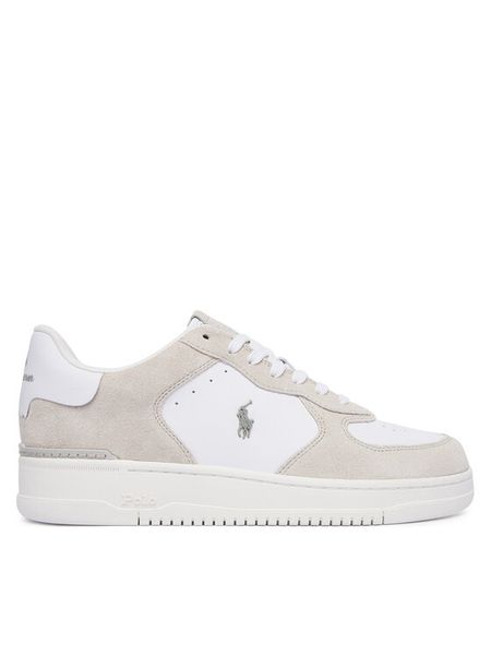 Polo Ralph Lauren Sneakersy 809P07174001 Beżowy. Brązowe buty sportowe casual Polo Ralph Lauren, bez wzorów, ze skóry, bez zapięcia. Za 659.99 zł.