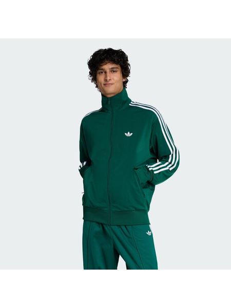 Adidas Bluza Firebird KD8314 Zielony Loose Fit. Zielone bluzy Adidas, m, bez wzorów, z syntetyku, bez kaptura. Za 329.99 zł.