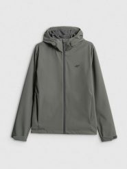 4F Kurtka softshell membrana 5000 męska - zielona 3XL. Zielone kurtki softshell 4F, m, bez wzorów, z materiału, bez kaptura. Za 299.99 zł.