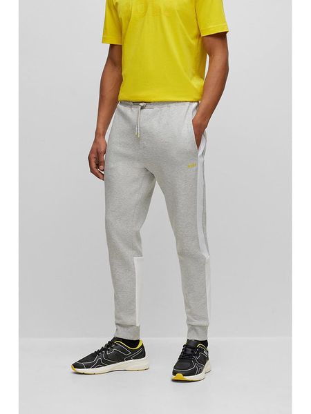 Hugo Boss Underwear Spodnie dresowe w kolorze szarym rozmiar: L. Szare spodnie treningowe długie Hugo Boss Underwear, l, bez wzorów, z bawełny. Za 404.45 zł.