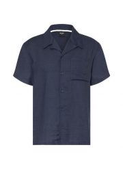 Koszula plażowa BOSS Vida_Shirt BLU (50540154-413). Niebieskie koszule Boss, xl, bez wzorów, bez kołnierzyka, bez ramiączek. Za 379.00 zł.