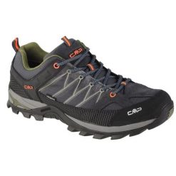 Buty Trekkingowe CMP Rigel Low 3Q54457-51UG czarne szare. Szare buty turystyczne bez wzorów, z gumy, bez zapięcia. Za 579.48 zł.