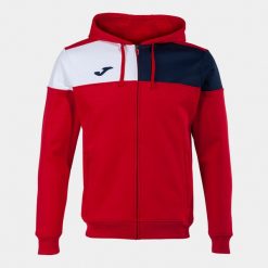 Bluza dresowa z kapturem Joma Crew V. Białe bluzy z kapturem Joma, m, bez wzorów, z dresówki, z kapturem. Za 150.15 zł.