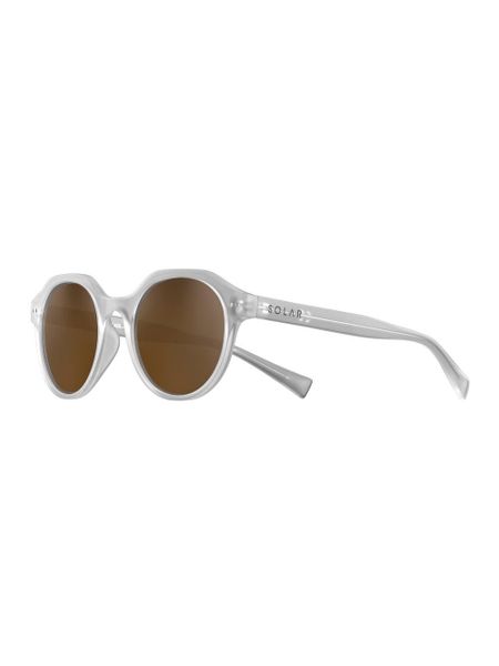 Okulary przeciwsłoneczne SOLAR Page - cat.3 Polarized - Matte Transparent. Brązowe okulary przeciwsłoneczne SOLAR. Za 299.00 zł.