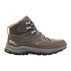 Buty trekkingowe męskie Jack Wolfskin Cyrox Texapore Mid. Brązowe buty turystyczne Jack Wolfskin, bez wzorów, z materiału, bez zapięcia, trekkingowe. Za 589.99 zł.