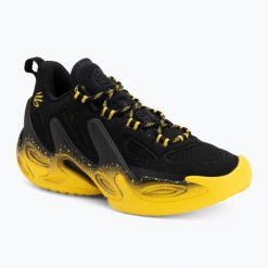 Buty do koszykówki Under Armour Curry 13 black/yellow. Czarne buty do koszykówki Under Armour, bez zapięcia, do koszykówki. Za 739.99 zł.