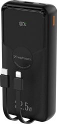 Wozinsky 20000 mAh 22.5W PD 20W czarny. Czarne powerbanki . Za 79.90 zł.