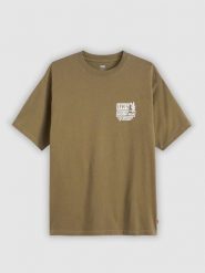 Levi's Koszulka w kolorze khaki rozmiar: M. Brązowe bezrękawniki Levi's®, m, bez wzorów, z bawełny, bez kołnierzyka, bez ramiączek. Za 62.03 zł.