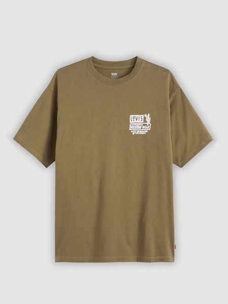 Levi's Koszulka w kolorze khaki rozmiar: M. Brązowe bezrękawniki Levi's®, m, bez wzorów, z bawełny, bez kołnierzyka, bez ramiączek. Za 71.07 zł.