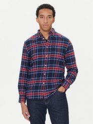 Tommy Hilfiger Koszula Hero MW0MW40473 Granatowy Regular Fit. Niebieskie koszule Tommy Hilfiger, m, bez wzorów, z bawełny, bez kołnierzyka, bez ramiączek. Za 409.99 zł.