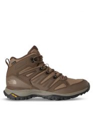 The North Face Trekkingi Hedgehog Mid Gtx NF0A8AAA73E1 Brązowy. Brązowe botki sznurowane The North Face, bez wzorów, z materiału, bez obcasa, bez zapięcia. Za 699.99 zł.
