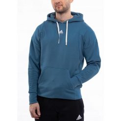 Adidas bluza męska z kapturem hoodie sportowa bawełniana ciepła roz. S. Niebieskie bluzy z kapturem Adidas, m, bez wzorów, z bawełny, z kapturem. Za 207.99 zł.