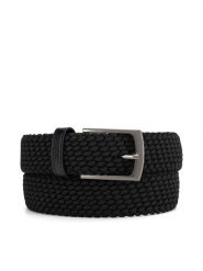 Lasocki Pasek Męski 2M2-007-SS24 Czarny. Czarne paski Lasocki, bez wzorów, ze skóry. Za 79.99 zł.