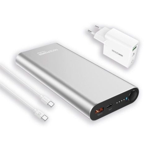 Powerbank RealPower PB-20000PD Litowo-jonowy (Li-Ion) 20000 mAh Aluminium. Powerbanki No name. Za 661.99 zł.
