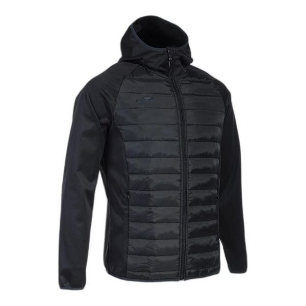 Kurtka bluza sportowa męska Berna III Softshell Hoodie. Czarne bluzy z kapturem Joma, m, bez wzorów, z poliesteru, z kapturem. Za 349.00 zł.