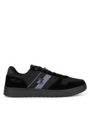 Beverly Hills Polo Club Sneakersy M-VS31981-01 Czarny. Czarne buty sportowe casual Beverly Hills Polo Club, bez wzorów, z materiału, bez zapięcia. Za 179.99 zł.