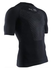 X-Bionic Koszulka w kolorze czarnym do biegania rozmiar: M. Czarne t-shirty sportowe X BIONIC, bez wzorów, z materiału, bez ramiączek, do biegania. Za 222.94 zł.