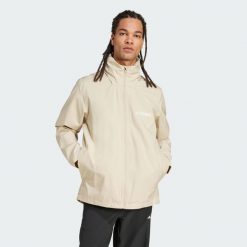 Kurtka Multi Essentials 2L Rain. Czarne kurtki Adidas, l, bez wzorów, bez kaptura, ClimaProof (Adidas). Za 439.00 zł.