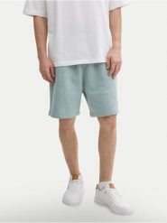 Tom Tailor Denim Szorty sportowe 1045584 Niebieski Regular Fit. Niebieskie krótkie spodenki sportowe TOM TAILOR DENIM, m, bez wzorów, z bawełny. Za 89.99 zł.