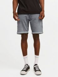Jack&Jones Szorty jeansowe Rick 12249214 Szary Regular Fit. Szare szorty Jack&Jones, l, bez wzorów, z bawełny. Za 139.99 zł.