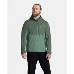 Męska kurtka outdooroowa Kilpi SONNA-M. Niebieskie kurtki Kilpi, l, bez wzorów, bez kaptura. Za 360.09 zł.