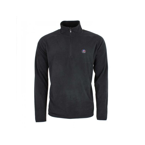 Polar z kapturem zapinany na zamek 1/2 Peak Mountain. Czarne bluzy z polaru Peak Mountain, na zimę, bez wzorów, z polaru, z kapturem. W wyprzedaży za 165.50 zł.