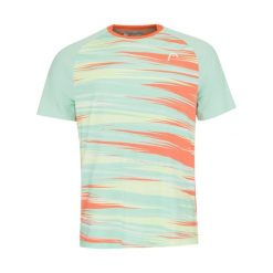 T-shirt męski TOPSPIN. Brązowe t-shirty sportowe Head, bez wzorów, z materiału, bez ramiączek. W wyprzedaży za 140.00 zł.