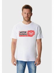 OLDSKULL Koszulka w kolorze białym rozmiar: XXL. Białe bezrękawniki OLDSKULL, xxl, bez wzorów, z bawełny, bez kołnierzyka, bez ramiączek. Za 65.85 zł.