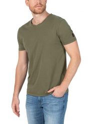 Timezone Koszulka w kolorze khaki rozmiar: M. Brązowe bezrękawniki Timezone, m, bez wzorów, z bawełny, bez kołnierzyka, bez ramiączek. Za 61.95 zł.