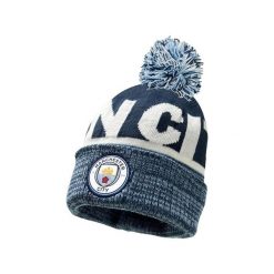 Czapka Manchester City - oficjalna licencjonowana. Niebieskie czapki zimowe MANCHESTER CITY, bez wzorów. Za 124.99 zł.