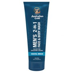 Australian Gold Men's 2-in-1 żel do mycia twarzy i ciała dla mężczyzn Żele pod prysznic 250 ml Męskie. Pielęgnacja ciała Australian Gold. Za 83.99 zł.