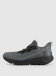 4F Niskie sneakersy wsuwane VELOCORE 2.0 męskie - szare 43. Szare buty sportowe casual 4F, bez wzorów, z dzianiny, bez zapięcia. Za 299.99 zł.