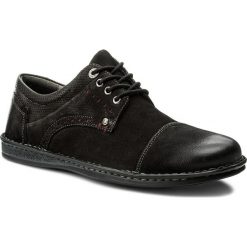 Półbuty LASOCKI FOR MEN - MI07-A662-A523-09A Czarny. Eleganckie półbuty marki Lasocki For Men. Za 169.99 zł.
