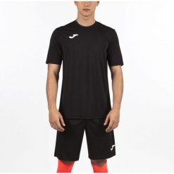 Koszulka do biegania męska Joma Combi. Czarne t-shirty sportowe Joma, bez wzorów, bez ramiączek, do biegania. Za 47.99 zł.