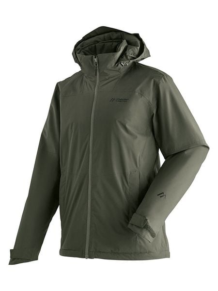 Maier Sports Kurtka turystyczna "Metor Therm Rec" w kolorze khaki rozmiar: 52. Brązowe kurtki outdoor i hardshell Maier Sports, bez wzorów, bez kaptura. Za 336.61 zł.