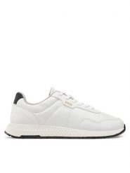 BOSS Sneakersy Titanium Runn nypu 50536481 Biały. Białe buty sportowe casual Boss, bez wzorów, z materiału, bez zapięcia. Za 599.99 zł.