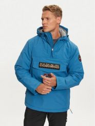 Napapijri Kurtka anorak Rainforest Winter 3 NP0A4GMC Niebieski Regular Fit. Niebieskie kurtki Napapijri, l, bez wzorów, z syntetyku, bez kaptura. Za 579.99 zł.