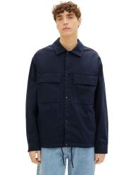Tom Tailor Kurtka koszulowa w kolorze granatowym rozmiar: XL. Niebieskie kurtki Tom Tailor, xl, bez wzorów, bez kaptura. Za 133.89 zł.