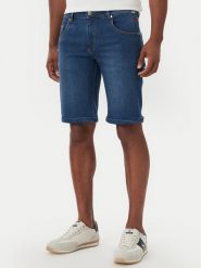 Beverly Hills Polo Club Szorty jeansowe P-SS26M-BJ494360 Niebieski Regular Fit. Niebieskie szorty Beverly Hills Polo Club, m, bez wzorów, z bawełny. Za 249.99 zł.