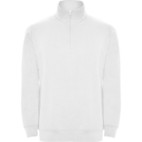 Męska Bluza Rozpinana Aneto Quarter Zip. Białe bluzy ROLY, m, bez wzorów, bez kaptura. Za 106.99 zł.