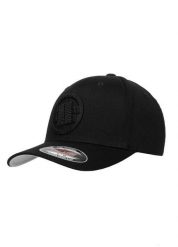 Czapka męska Pitbull Full Cap 3D Logo. Czarne czapki z daszkiem PITBULL, bez wzorów, z bawełny. Za 129.99 zł.