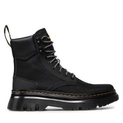 Kozaki Dr. Martens. Czarne kozaki Dr. Martens, bez wzorów, bez obcasa, bez zapięcia. Za 759.99 zł.