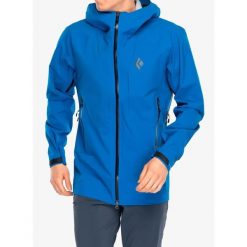 Kurtka z membraną męska Black Diamond Highline Stretch Shell. Niebieskie kurtki Black Diamond, m, bez wzorów, bez kaptura. Za 1,471.60 zł.