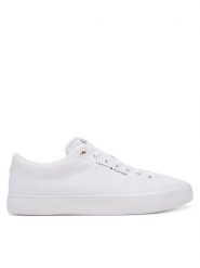 Tommy Hilfiger Tenisówki Th Hi Vulc Low Core Canvas FM0FM05396 Biały. Białe trampki Tommy Hilfiger, m, bez wzorów, bez zapięcia. Za 239.99 zł.