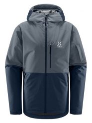 Haglöfs Kurtka narciarska "Gondol Insulated" w kolorze niebiesko-granatowym rozmiar: S. Niebieskie kurtki narciarskie i snowboardowe Haglöfs, s, bez wzorów, narciarskie. Za 464.46 zł.