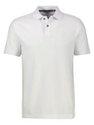 Lerros Koszulka polo w kolorze białym rozmiar: XXL. Białe koszulki polo Lerros, xxl, bez wzorów, z bawełny, bez kołnierzyka, bez ramiączek. Za 78.99 zł.