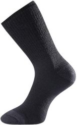 Skarpety merino HTV. Czarne skarpety LASTING, bez wzorów, z elastanu. Za 38.00 zł.