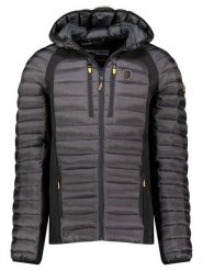 Geographical Norway Kurtka pikowana "Diabolo" w kolorze antracytowym rozmiar: M. Czarne kurtki Geographical Norway, m, bez wzorów, bez kaptura. Za 283.48 zł.