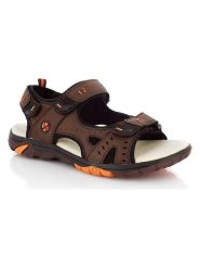 Kimberfeel Sandały "Yuki" w kolorze brązowym rozmiar: 46. Brązowe sandały Kimberfeel, z otwartym noskiem, bez zapięcia. Za 173.99 zł.