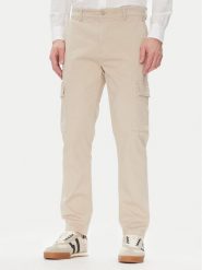 Pepe Jeans Spodnie materiałowe PM211907 Beżowy Slim Fit. Brązowe spodnie materiałowe Pepe Jeans, m, bez wzorów, z bawełny. Za 339.99 zł.